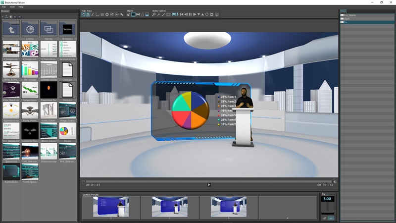 Virtual Reality Presentation Software