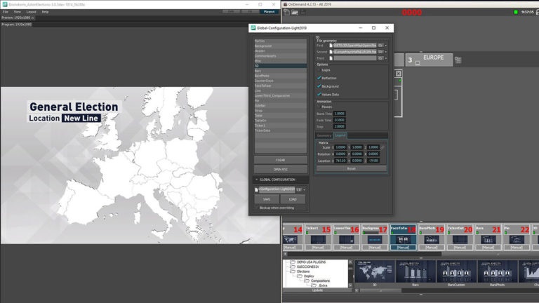 Configure template for Aston Elections